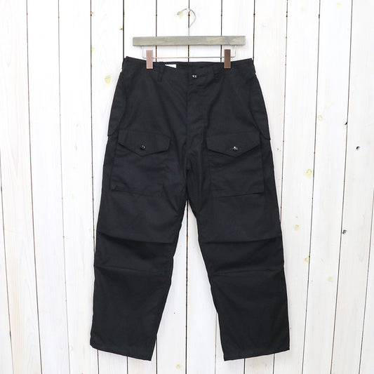 SASSAFRAS『OVERGROWN ARMOR PANTS(C/N WEATHER)』(BLACK)