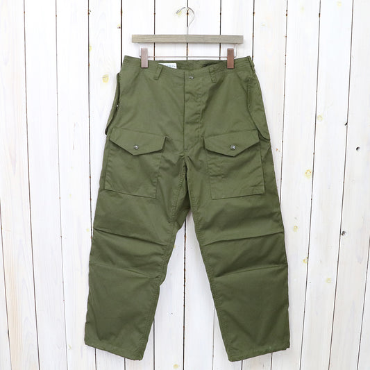 SASSAFRAS『OVERGROWN ARMOR PANTS(C/N WEATHER)』(OLIVE)
