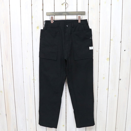SASSAFRAS『CULTIVATOR PANTS(WEATHER)』(BLACK)