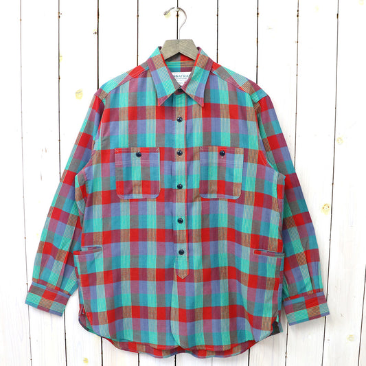 SASSAFRAS : GARDENING AT NIGHT SHIRT(MADRAS CHECK) (CHECK)