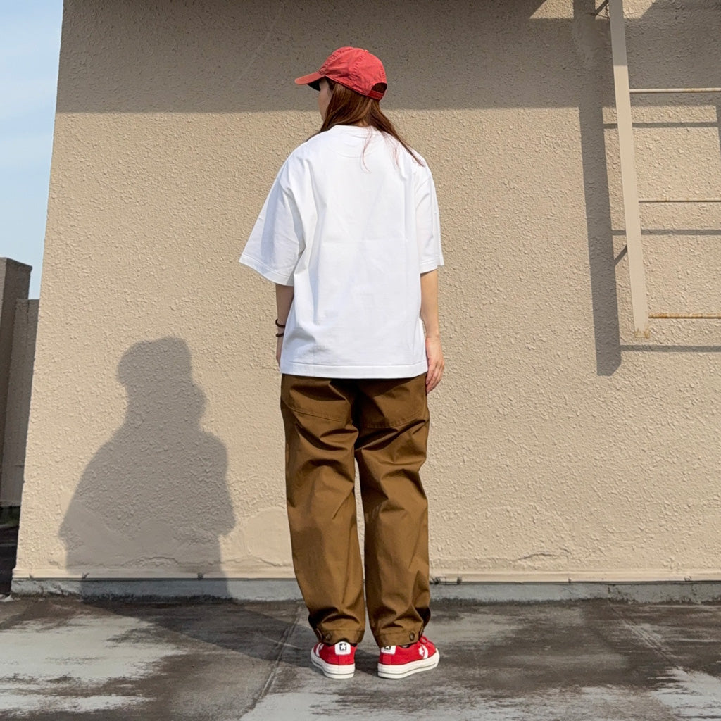 SASSAFRAS : LEAF WARDEN PANTS 4/5(WEATHER) (KHAKI)