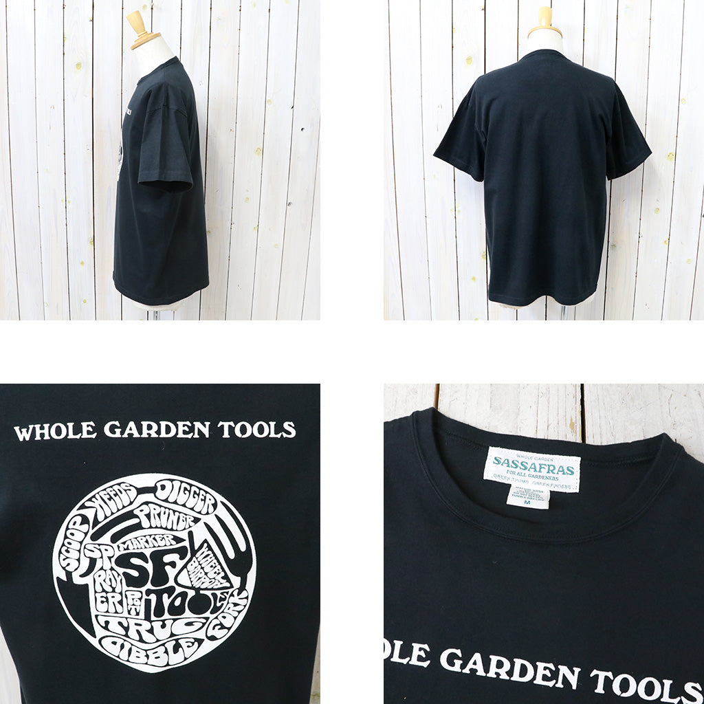 SASSAFRAS : WHOLE GARDEN TOOLS T 1/2 (BLACK)