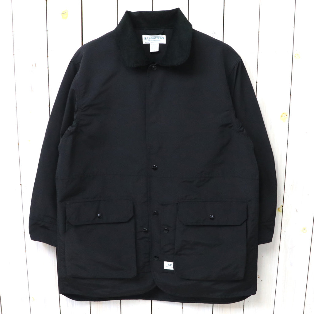 SASSAFRAS : CULTIVATOR COAT(60/40) (BLACK) – Reggieshop
