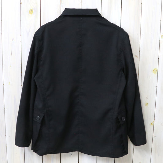 SASSAFRAS : G.D.U. LEAF JACKET-WOOLINO (BLACK)
