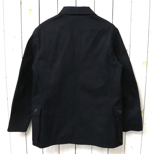 SASSAFRAS : G.D.U. LEAF JACKET-8.5oz WORK DENIM (BLACK)