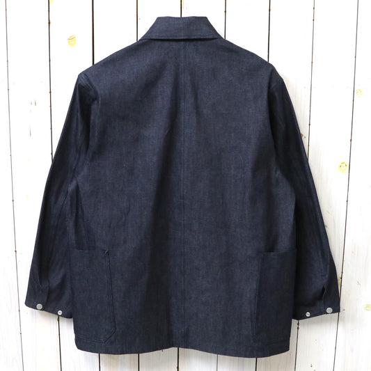 SASSAFRAS : GREEN THUMB JACKET-8oz DENIM (INDIGO)