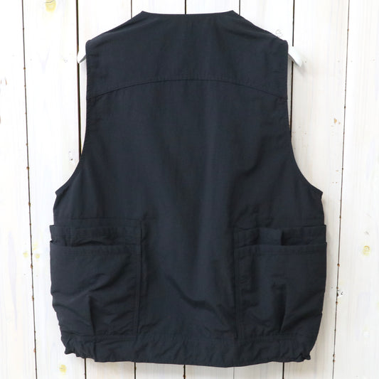 SASSAFRAS : OVERGROWN HIKER VEST-NYLON RIPSTOP (BLACK)