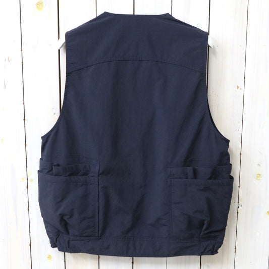SASSAFRAS : OVERGROWN HIKER VEST-NYLON RIPSTOP (NAVY)