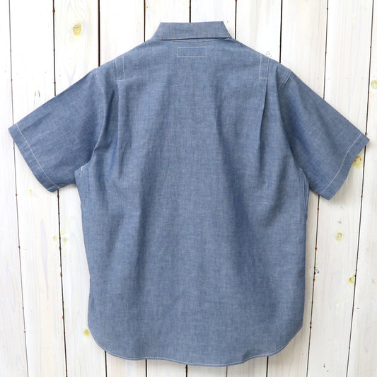 SASSAFRAS : DIGS CREW HALF 1/2-5oz CHAMBRAY