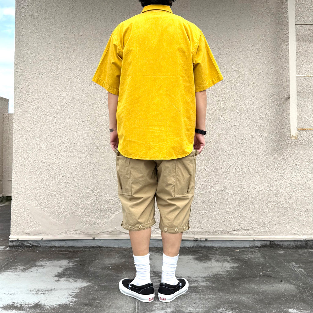 SASSAFRAS : OVERGROWN PANTS 1/2-NYLON (BEIGE)