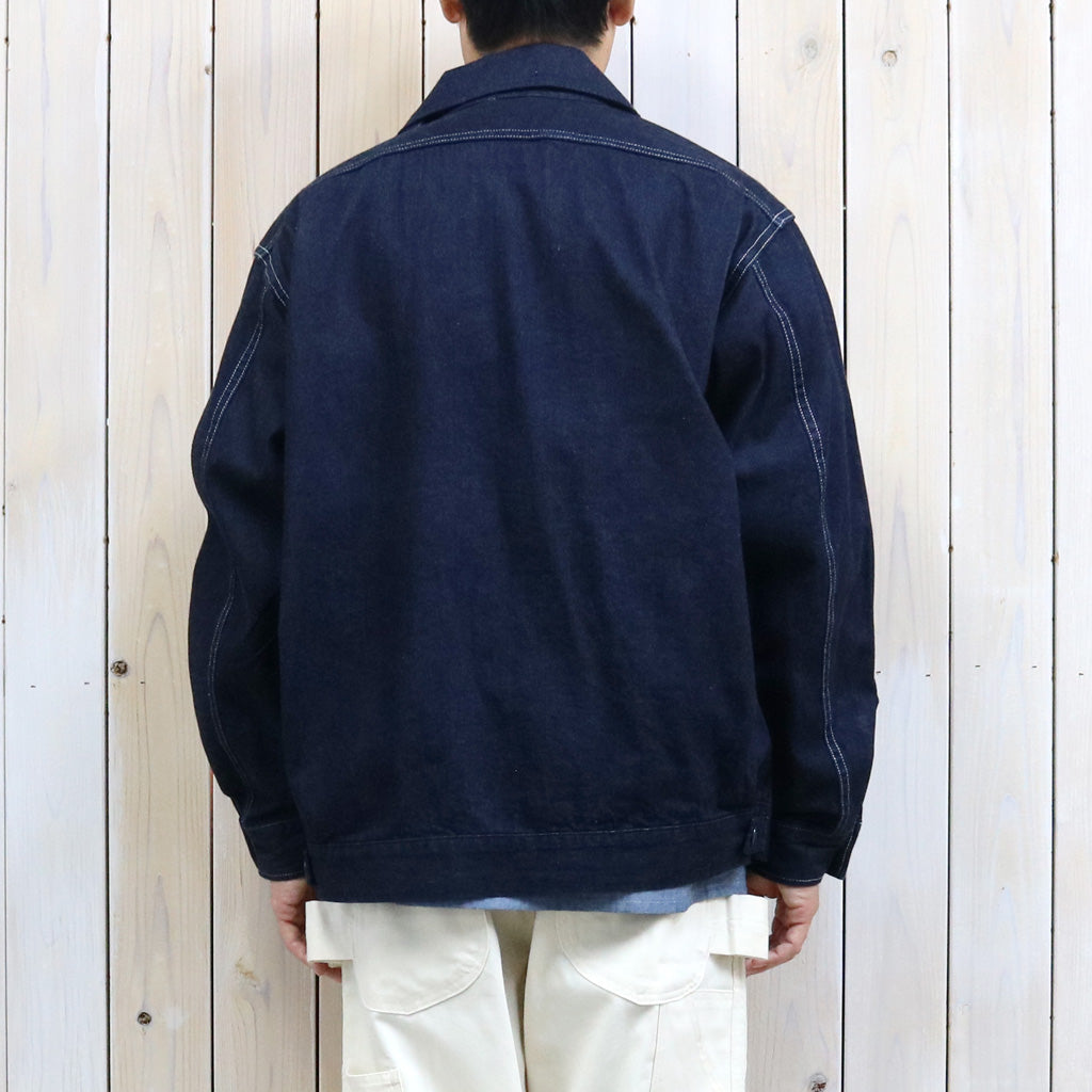 SASSAFRAS : OVERGROWN TRUG JACKET-11oz DENIM