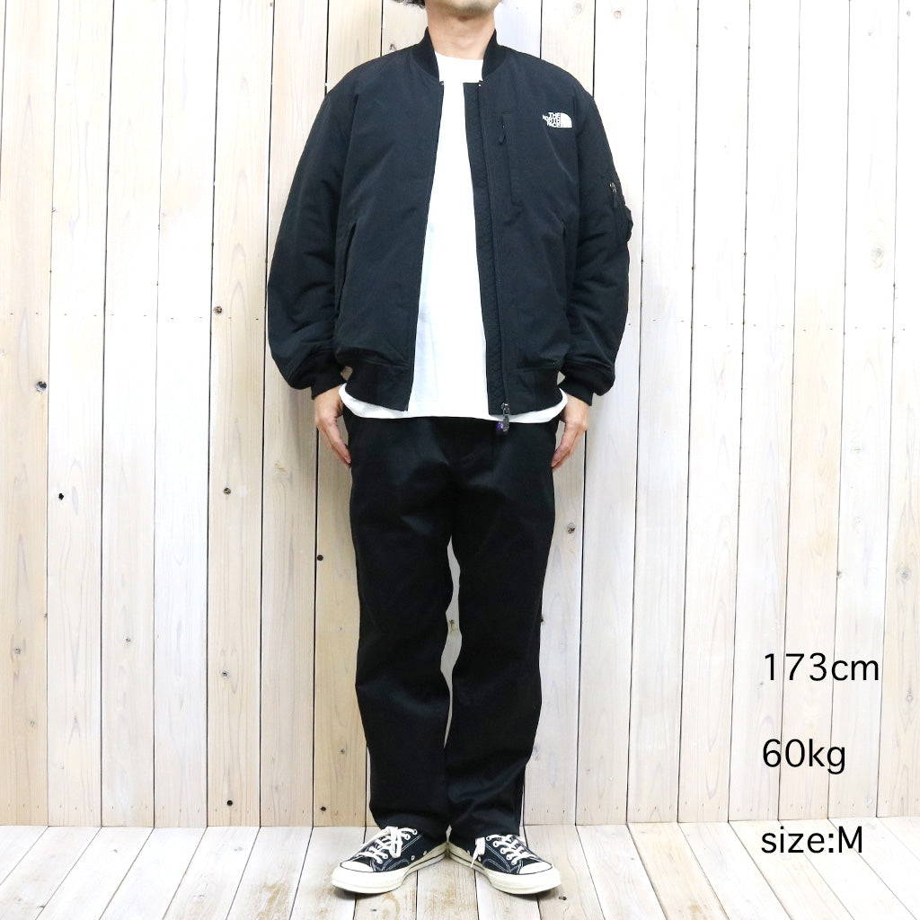 THE NORTH FACE (ザ ノースフェイス) : Insulation Bomber Jacket (ブラック)