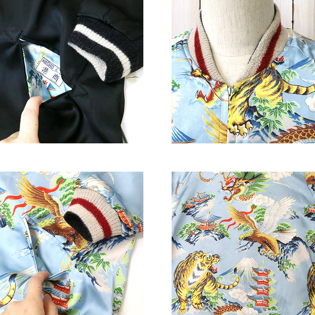 TAILOR TOYO : SOUVENIR JACKET “KOSHO&Co” SPECIAL “JAPAN MAP”דEAGLE,TIGER &DRAGON” PRINT