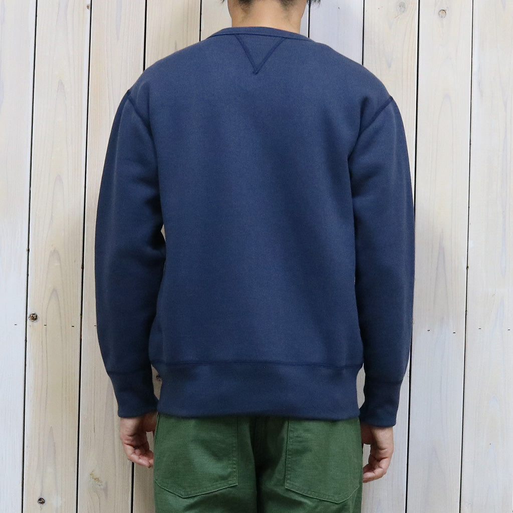 JOE McCOY『10oz.LOOPWHEEL CREWNECK SWEATSHIRT』(NAVY)