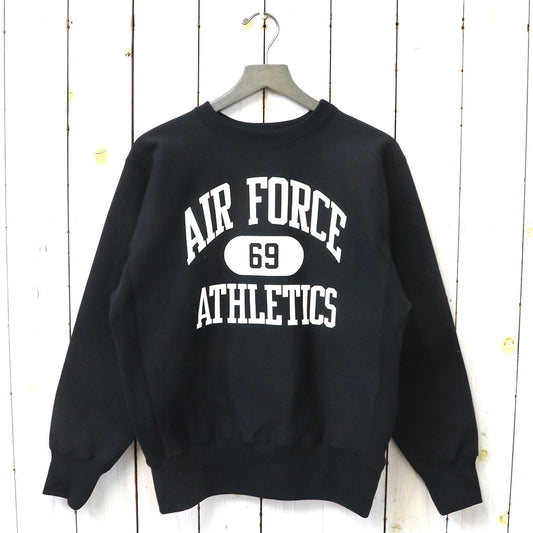 【SALE40%OFF】The REAL McCOY’S『HEAVYWEIGHT CREWNECK/AIR FORCE』(BLACK)