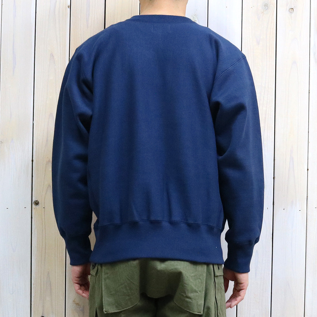 【SALE30%OFF】The REAL McCOY’S『HEAVYWEIGHT CREWNECK/COASTGUARD』(NAVY)