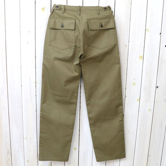 WAREHOUSE : Lot 1086 MILITARY HERRINGBONE PANTS (ODグリーン)