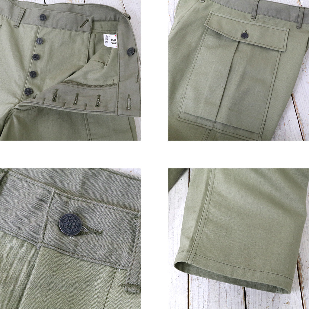 WAREHOUSE『Lot 1098 USMC HERRINGBONE PANTS』