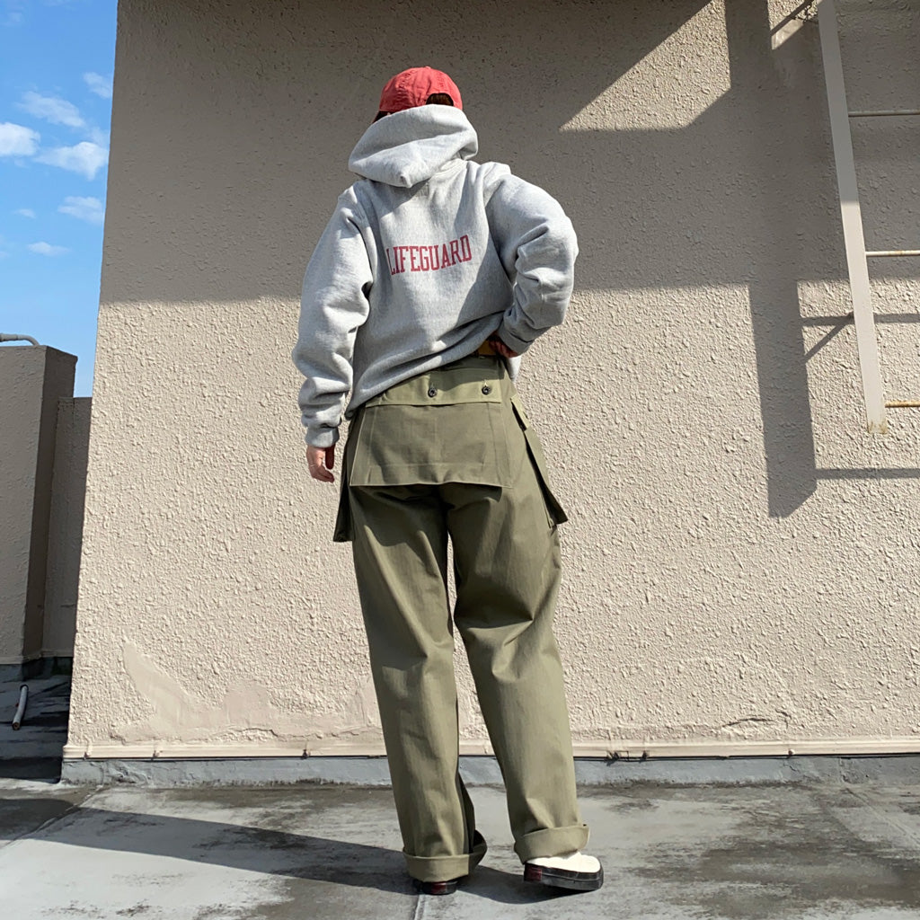 WAREHOUSE『Lot 1097 USMC HERRINGBONE MONKEY PANTS』