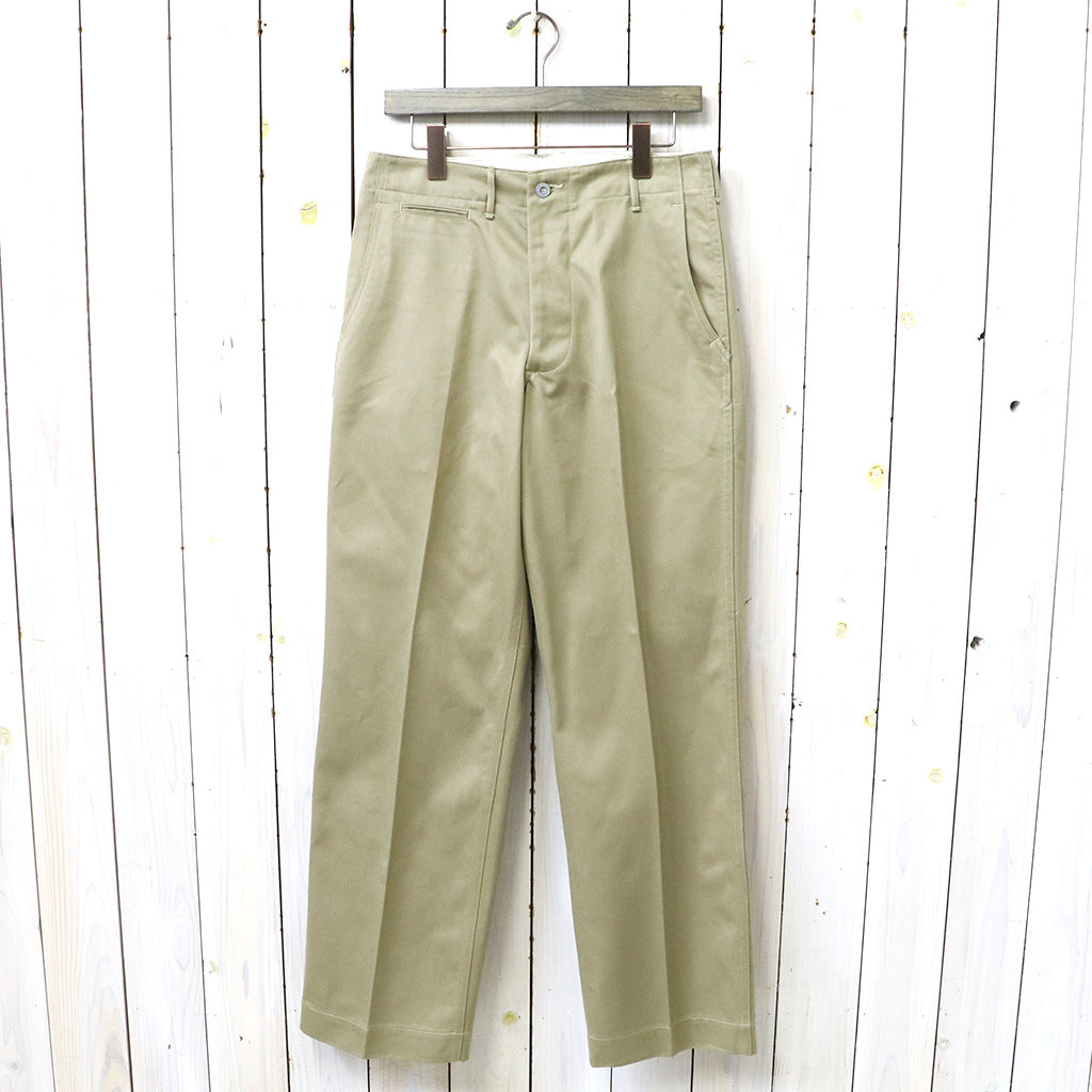 WAREHOUSE『Lot 1216 M-41 TYPE U.S.ARMY CHINO PANTS』(カーキ)