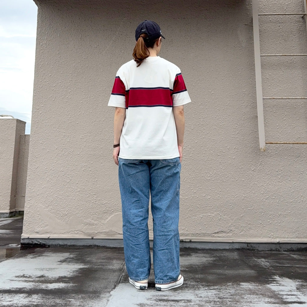 【SALE30%OFF】WAREHOUSE : Lot 4107 パネルボーダーT