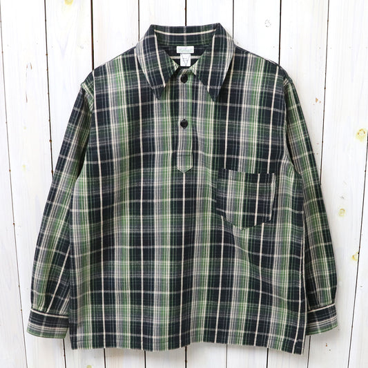 WAREHOUSE : Lot 3063 1930’S WPA ONE POCKET PULLOVER SHIRTS (GREEN)