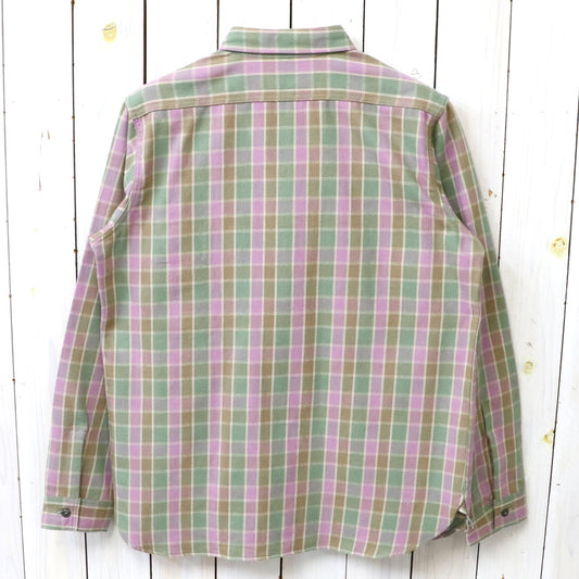 John Gluckow : Lot JG-06-2 The Ancient Flannel-the rounded pockets (C柄 GREEN/PURPLE)
