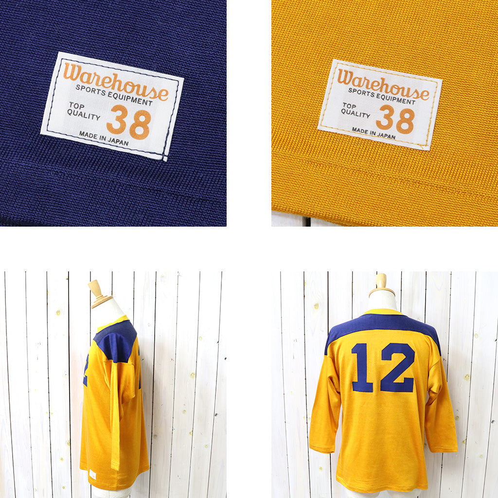 WAREHOUSE : Lot 4115 コンビ7分袖フットボールT NO.12