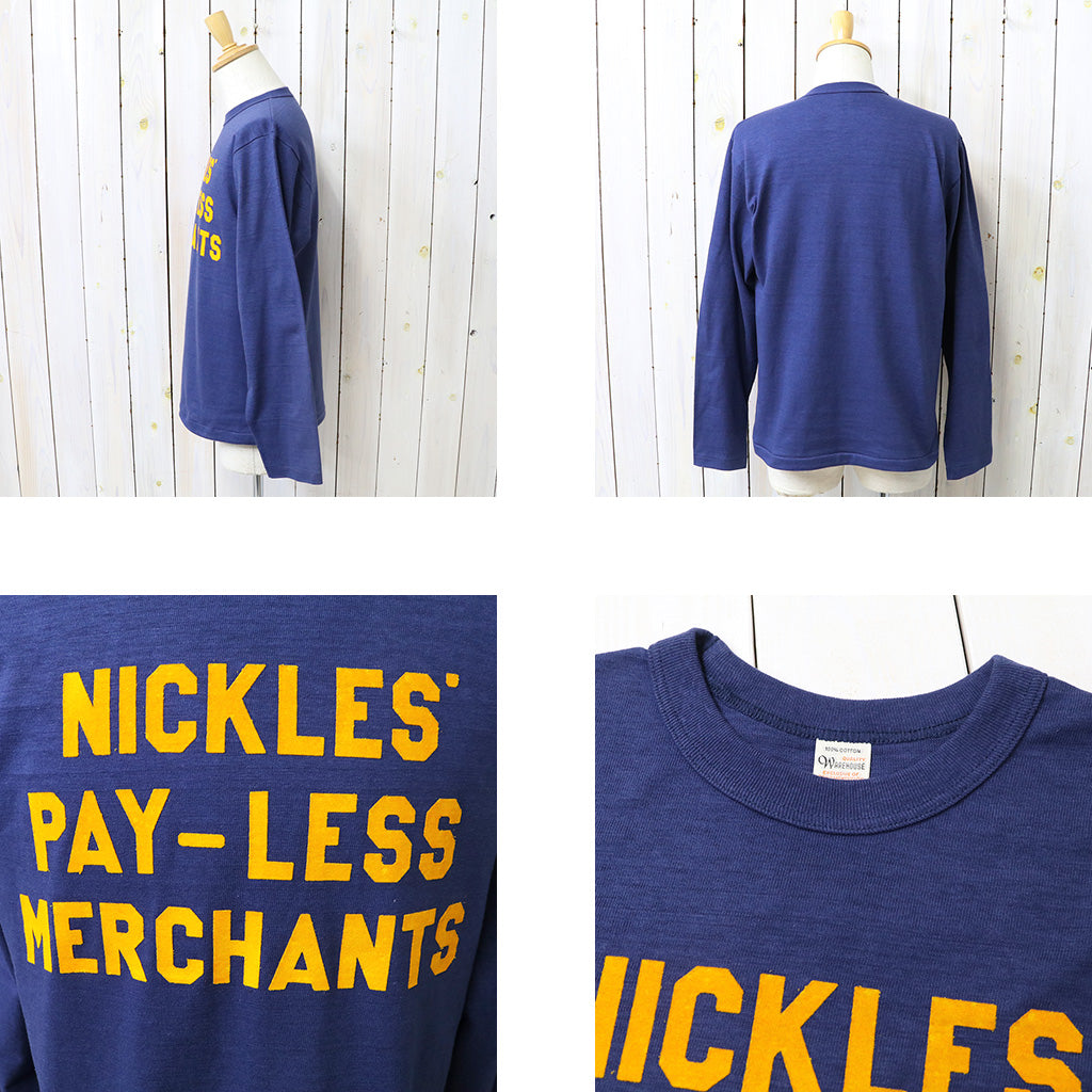 WAREHOUSE : Lot 5906 長袖クルーネックT NICKLES