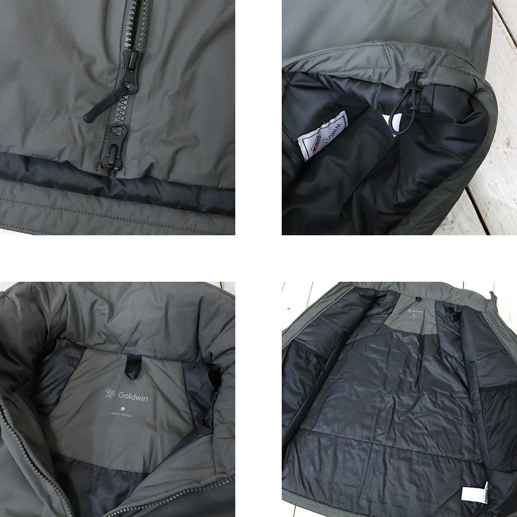 Goldwin『GORE-TEX WINDSTOPPER Puffy Mil Jacket』(ダークオリーブ)