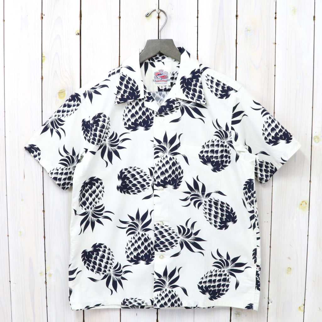 DUKE KAHANAMOKU『S/S COTTON HAWAIIAN SHIRT-DUKE'S PINEAPPLE