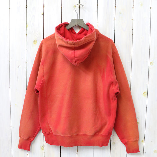 Champion : US企画 VINTAGE 日焼け加工 REVERSE WEAVE HOODIE (RED)