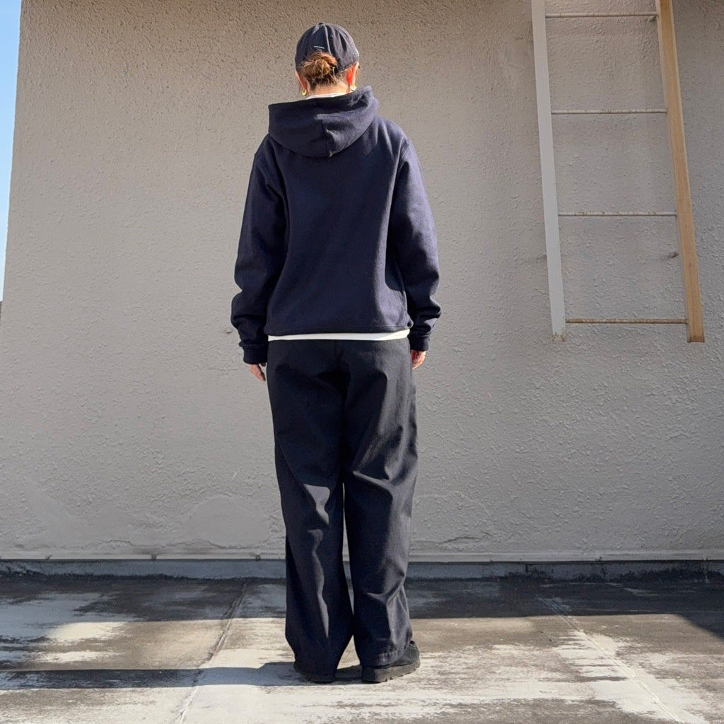 Champion : COAST GUARD TRACK REVERSEWEAVE HOODIE (NAVY)