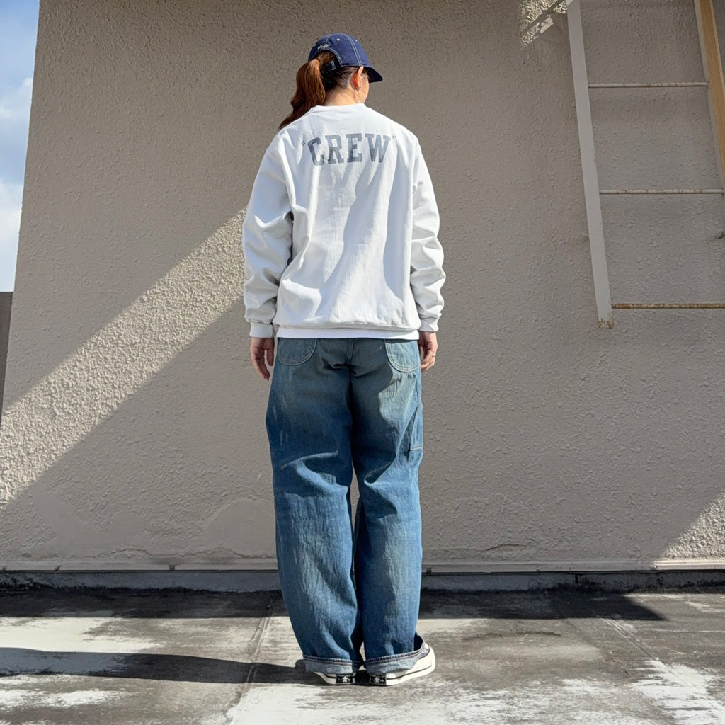 Champion : US企画 VINTAGE加工 N.A.A.A REVERSE WEAVE CREWNECK (GREY)