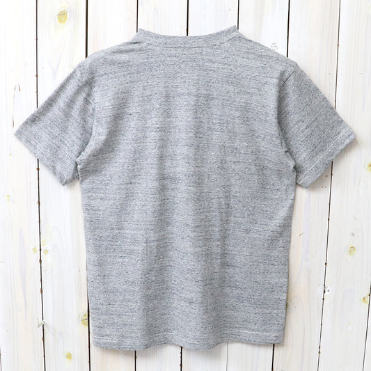 WHITESVILLE : S/S HENLEY T-SHIRT (H.GRAY)
