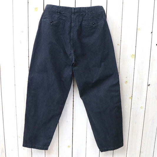 SANMONT : 2 Tuck Work Pants (Dark Navy)