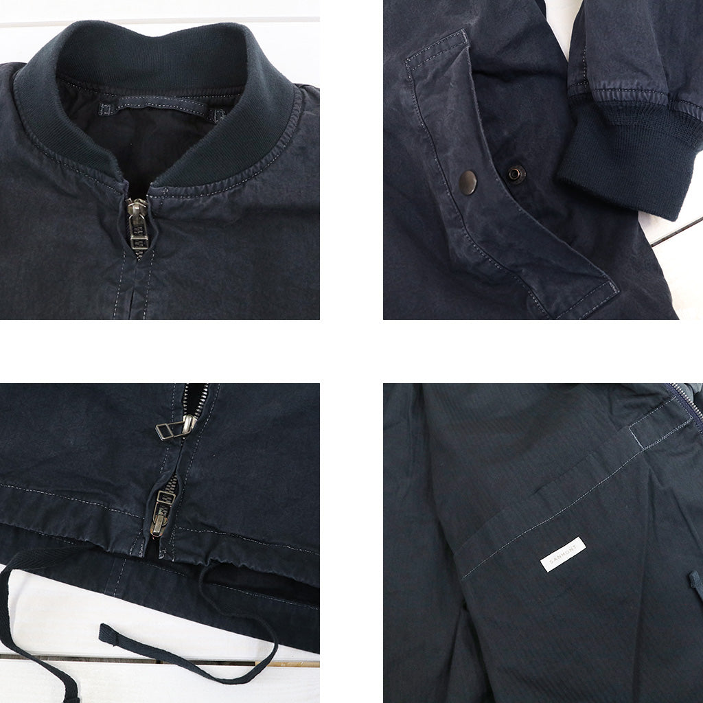 SANMONT : Zip Blouson (Dark Navy)