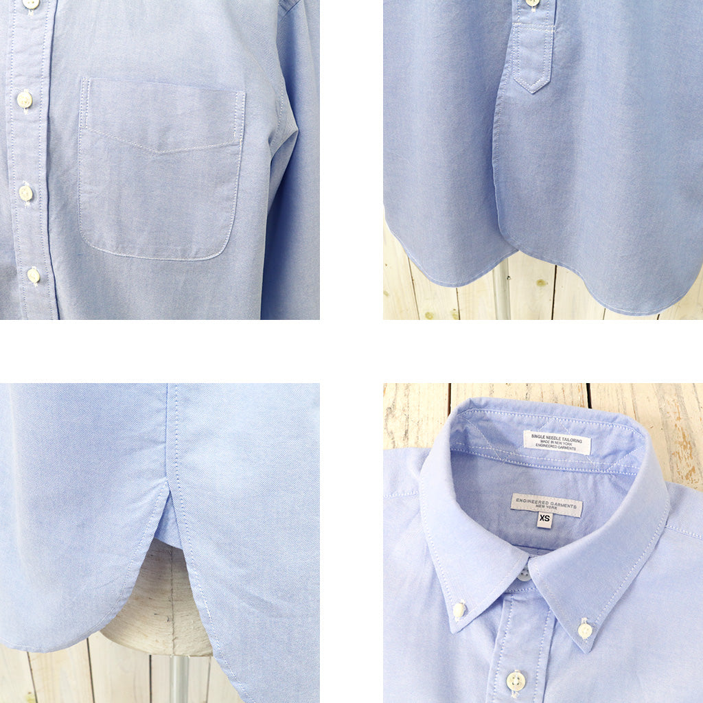 ENGINEERED GARMENTS『19 Century BD Shirt-Cotton Oxford』(Blue)