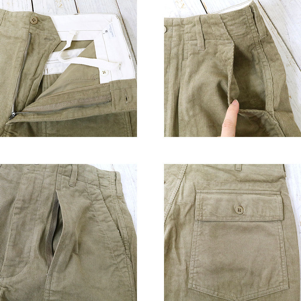ENGINEERED GARMENTS : Fatigue Short-14W Corduroy