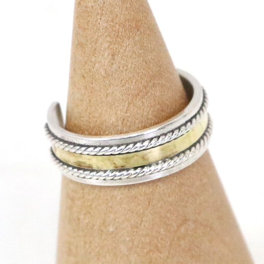 hobo『Rope Ring 925 Silver with Brass』