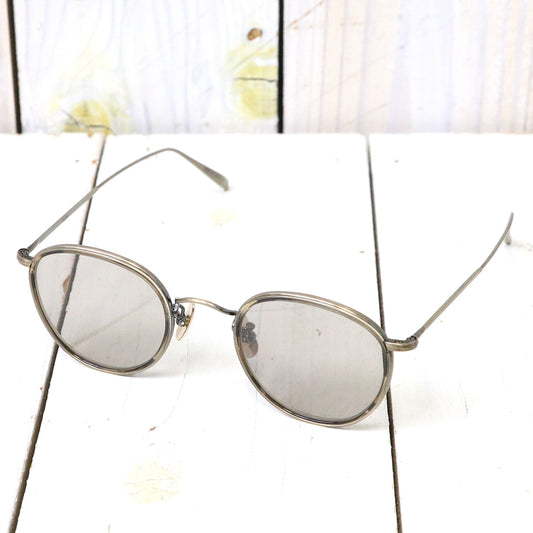 hobo : Round Frame Sunglasses Titanium by KANEKO OPTICAL (Brown) (HB-A4622)