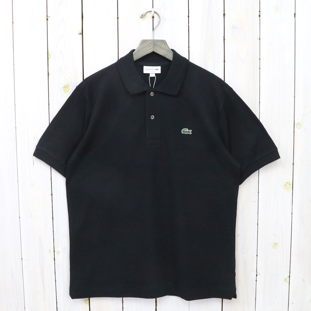 LACOSTE『ポロシャツ(半袖)』(BLACK) – Reggieshop