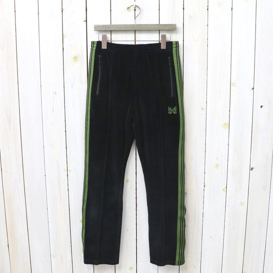 Needles : Narrow Track Pant-C/Pe Velour (Black)