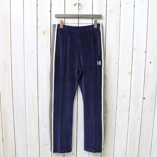Needles : Narrow Track Pant-C/Pe Velour (Navy)