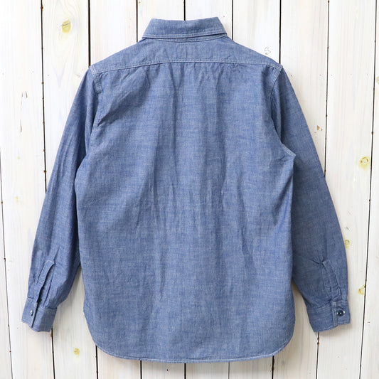 orSlow : SLIM FIT WORK SHIRT (CHAMBRAY) (01-8070-84)