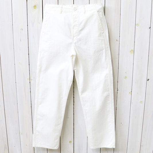 orSlow : FRENCH WORK PANTS (ECRU) (03-5000-66)
