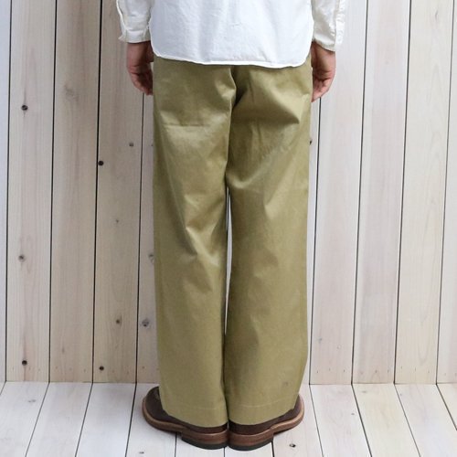 orSlow『VINTAGE FIT ARMY TROUSER』(KHAKI)