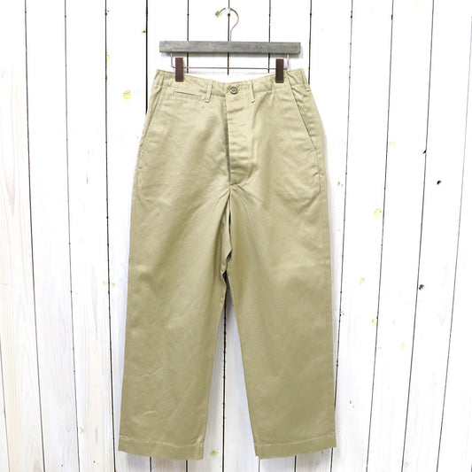 orSlow『VINTAGE FIT ARMY TROUSER』(KHAKI)