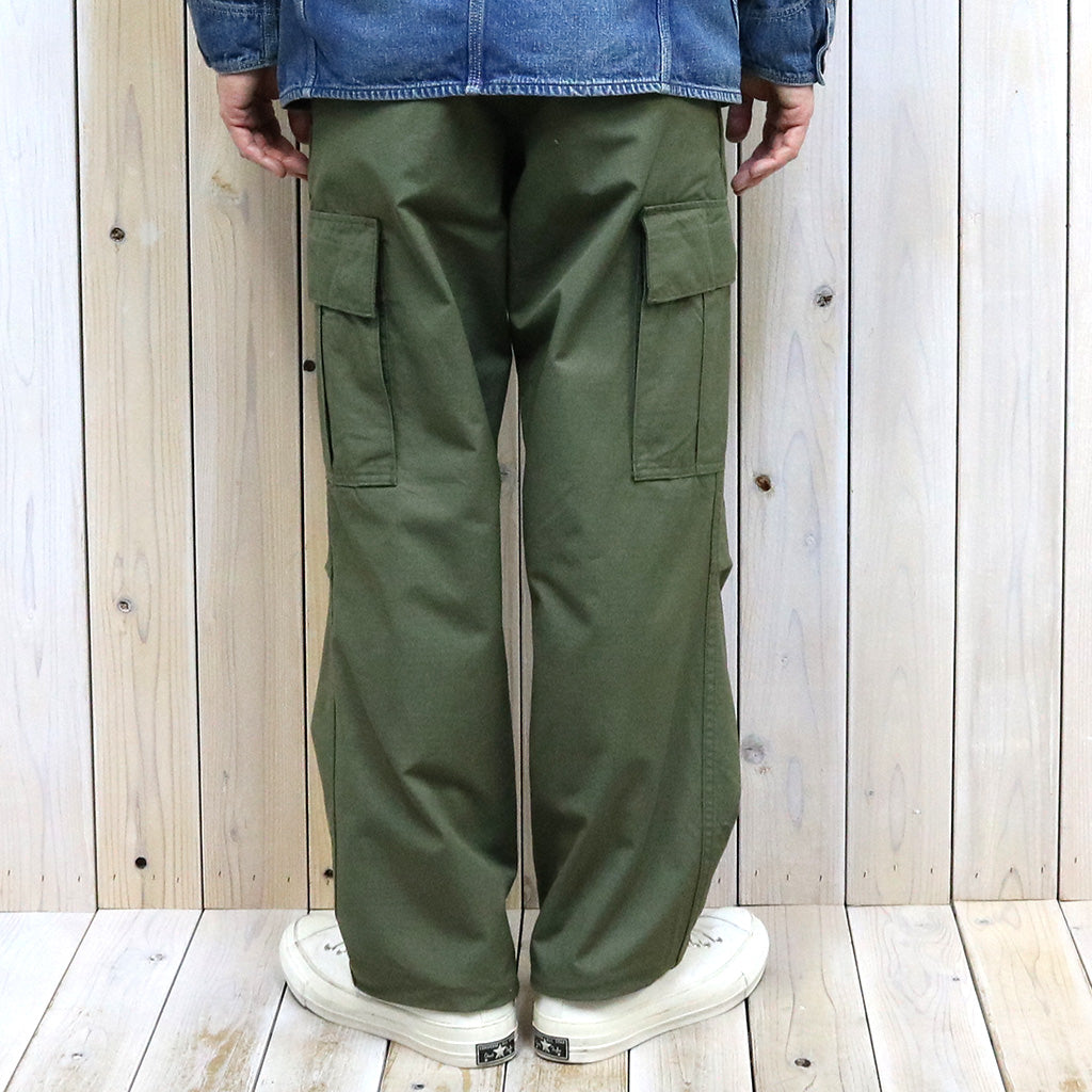 orSlow : VINTAGE FIT 6POCKETS CARGO PANTS (ARMY GREEN) (03-V5260RIP-76)