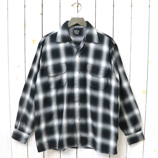 orSlow : OMBRE CHECK SHIRT (BLACK CHECK)